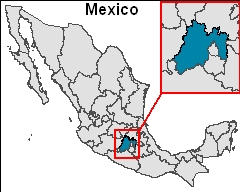 State of Mexico, map