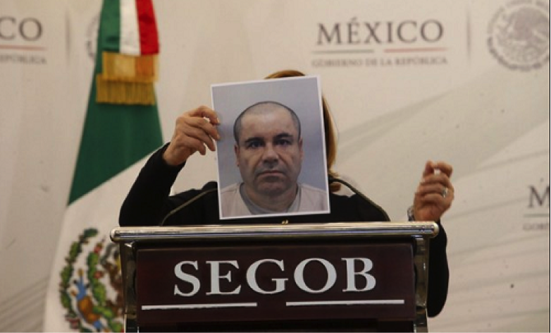 Photo of Joaquín “El Chapo” Guzmán (Image: Telesur)
