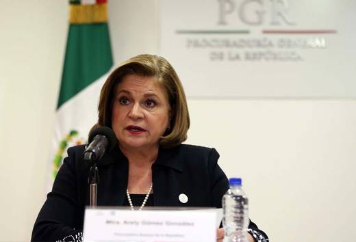 Arely Gómez, the Attorney General of Mexico. Source: El Universal