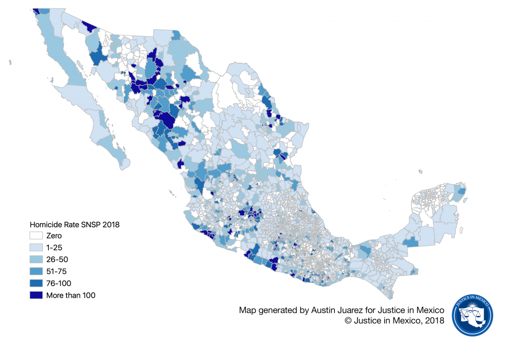 organized crime map