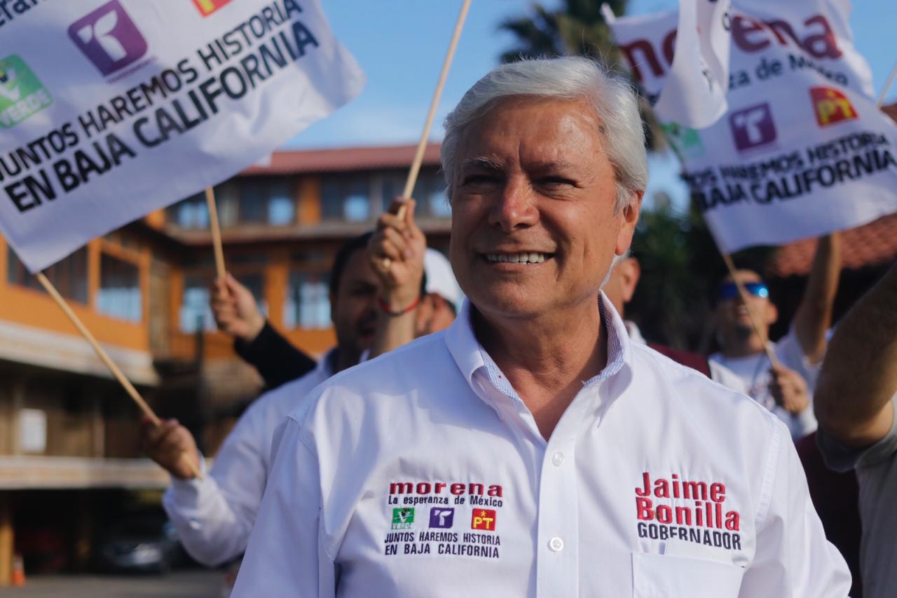 Jaime Bonilla Valdez, governor elect of Baja California